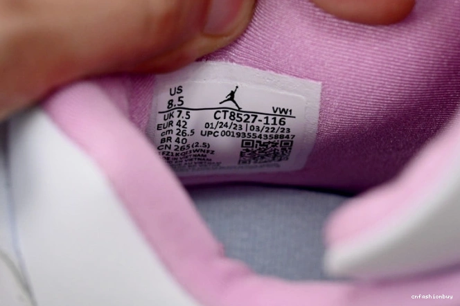 Jordan Retro Pink 4 CT8527-116 White 1014